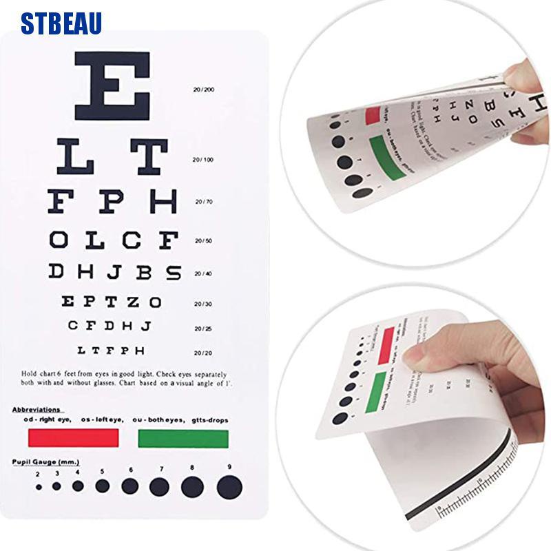 [STBEAU] ภาพโปสเตอร์บนผ้าใบ พิมพ์ลาย Snellen Eye สําหรับตกแต่งผนังบ้าน