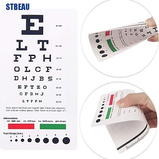 [STBEAU] ภาพโปสเตอร์บนผ้าใบ พิมพ์ลาย Snellen Eye สําหรับตกแต่งผนังบ้าน