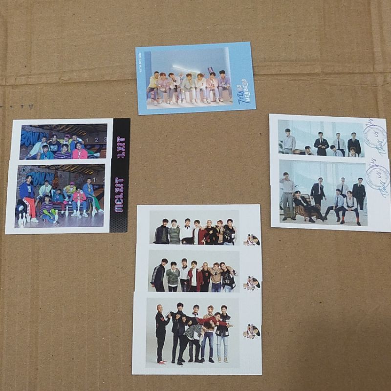 BTOB GROUP POLAROID อย่างเป็นทางการสหรัฐอเมริกา MELT PLAYGROUND 7YEARS7MEMBERS OUR CONCERT EUNKWANG 