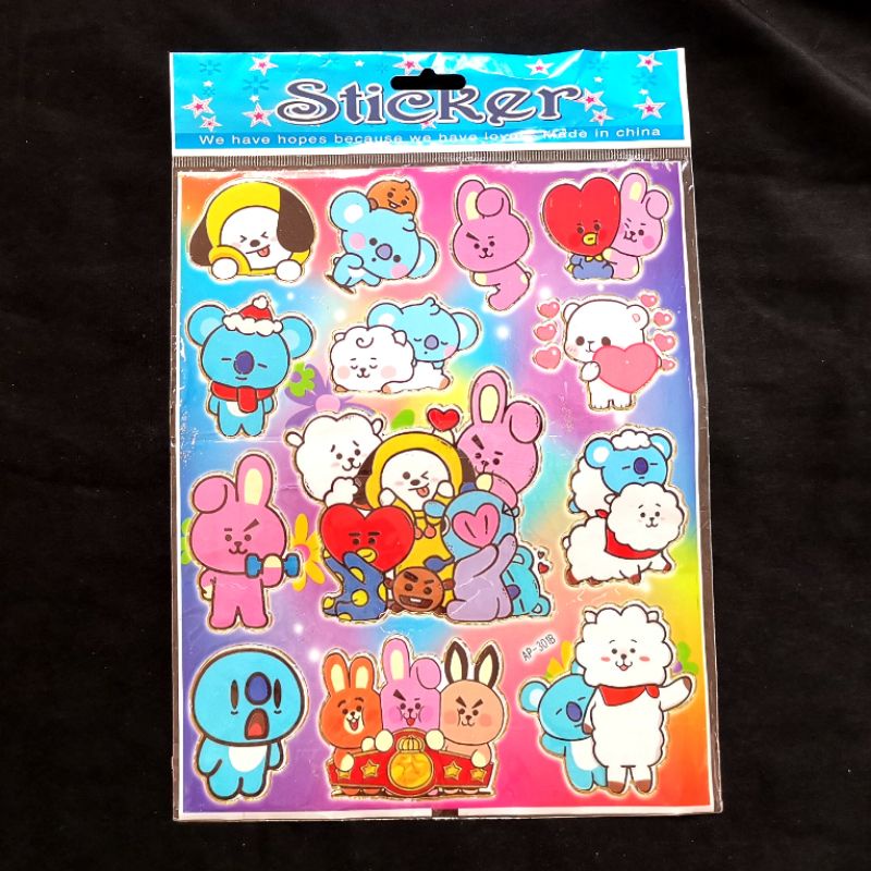 สติ๊กเกอร์BT21******