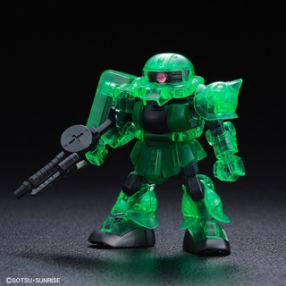 [Pre-order] SD Gundam Limited Zaku II (Cross Silhouette Frame Ver.) [Clear Color][GBT][BANDAI]