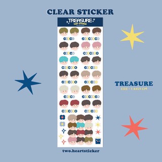 TREASURE Sticker And Griptok 💙 สติ๊กเกอร์ กริปต๊อก