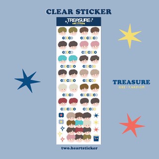 TREASURE Sticker And Griptok 💙 สติ๊กเกอร์ กริปต๊อก