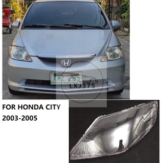 ฝาครอบเลนส์ไฟหน้า แบบเปลี่ยน สําหรับ HONDA CITY 2003 2004 2005