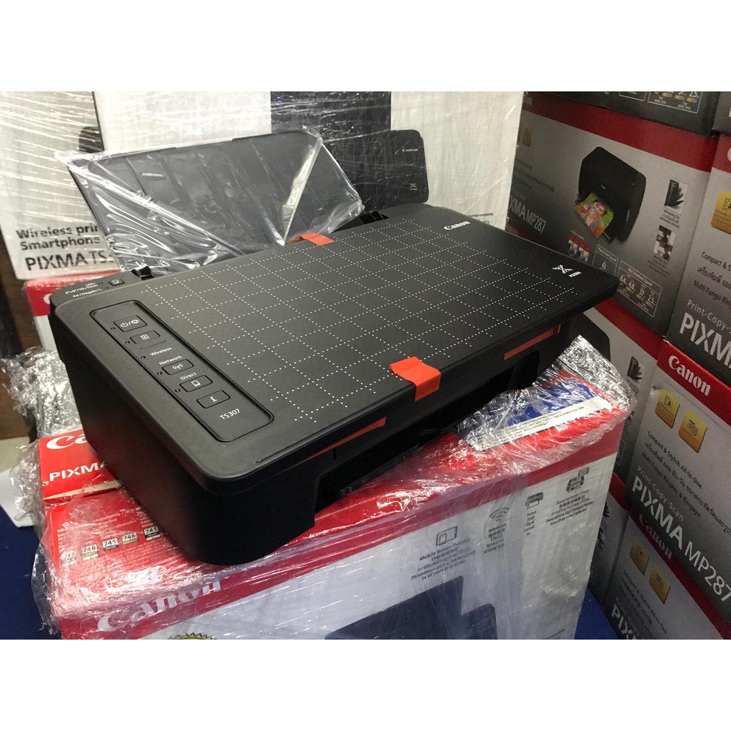 canon ts307 ปริ้นเตอร์ wifi printer ติดแท้งค์ - phongsakornshop - ThaiPick