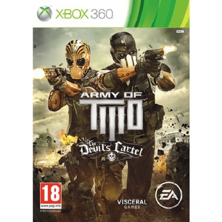 Army of Two The Devils Cartel xbox360 [Region Free] แผ่นเกมxbox360 แผ่นไรท์เล่นได้กับเครื่องที่แปลงระบบทุกโซน