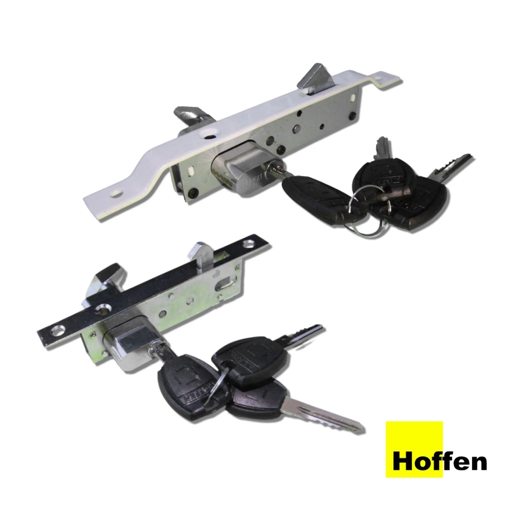 HOFFEN กุญแจบานเลื่อน ตลับกุญแจคอม้า เหล็ก และไส้กุญแจ (จัดส่งเร็วมีปลายทาง)