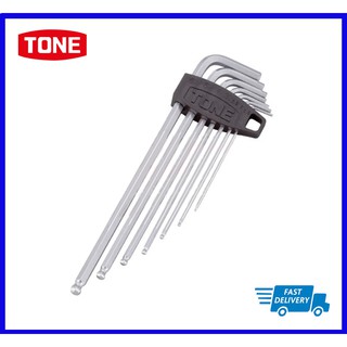 Tone Hex Key Wrench L-Type ประแจแอลหกเหลี่ยมหัวบอล BL700 7 ชิ้น (1.5,2,2.5,3,4,5,6)