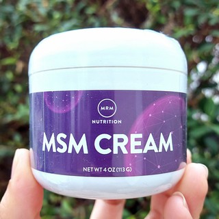 50% Sale!!! EXP: 07/2023 MSM Cream With Vitamin A &amp; D 113 g (MRM) ครีม MSM แท้จาก USA  ลดสิว แก้แพ้ ผิวเนียนเรียบ