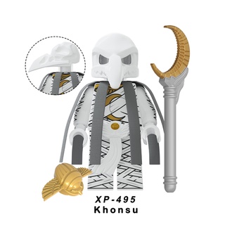 Khonshu ของเล่นตัวต่อ ฟิกเกอร์ซูเปอร์ฮีโร่ ขนาดเล็ก ของขวัญ สําหรับเด็ก