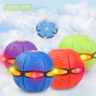 Nkodok Flying Magic Saucer Ball Ufo Flat Throw Disc Ball Outdoor ของเล่นกีฬา สําหรับผู้ปกครอง และเด็ก