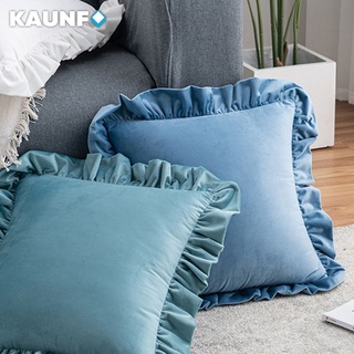 Kaunfo ปลอกหมอนอิง สีพื้น สไตล์โมเดิร์น หลายสี สําหรับตกแต่งบ้าน ห้องนอน โซฟา