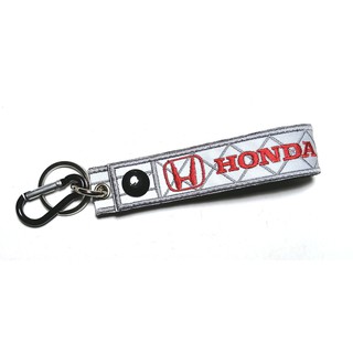 พวงกุญแจ รถยนต์ HONDA  สะท้อนแสง ฮอนด้า CAR RACING REFLECTIVE KEYCHAIN