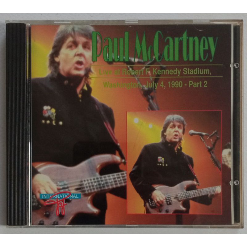 ซีดีเพลง PAUL McCARTNEY Washington 1990 - Part 2 (Live/Concert) *RARE* CD Music