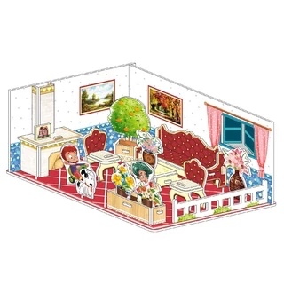 ของเล่นตัวต่อ โมเดลรถยนต์ 3D แฮนด์เมด DIY ตัวต่อกระดาษ