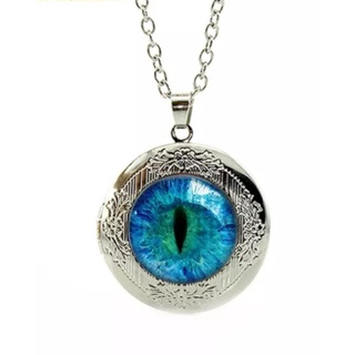 จี้ Cat Eye เครื่องราง จี้ตาแมว เสริมดวงความรัก เสริมความเมตตา  ฟรีสร้อยคอ