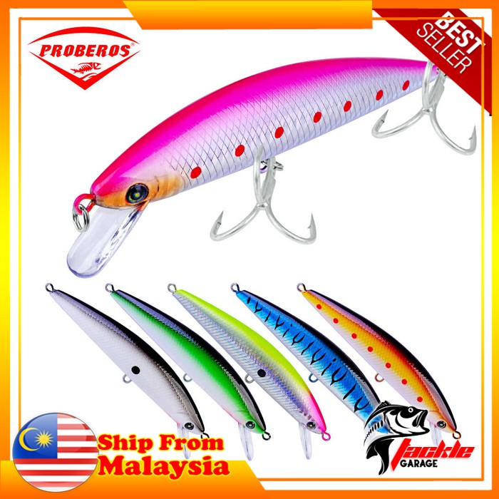 TACKLE GARAGE Gewang Tenggiri Pintail 130mm 40g 11 เหยื่อตกปลาสี