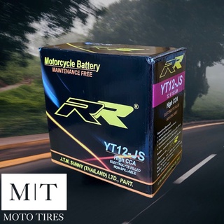 RR​ YT12-JS (12V​ 12AH) แบตเตอรี่​สำหรับ​รถจักร​ยานยนต์​ : VSTROM 650