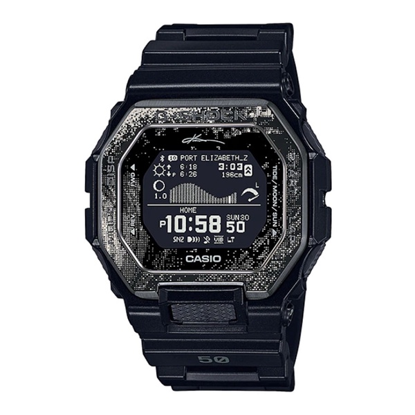 Casio G-Shock นาฬิกาข้อมือผู้ชาย สายเรซิ่น รุ่น GBX-100,GBX-100KI,GBX-100KI-1 - สีดำ