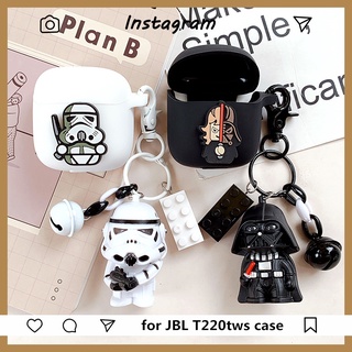 Jbl T225 เคสหูฟังซิลิโคนลายการ์ตูน Star Wars สีดํา + Tws