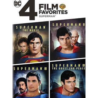 ซูเปอร์แมน 4 ภาค : 1978 - 1987 Superman 4-Film Collection #หนังฝรั่ง #แพ็คสุดคุม