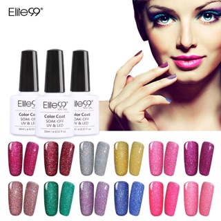 สีทาเล็บเจล Elite99 สี Bling Neon มีของพร้อมส่ง