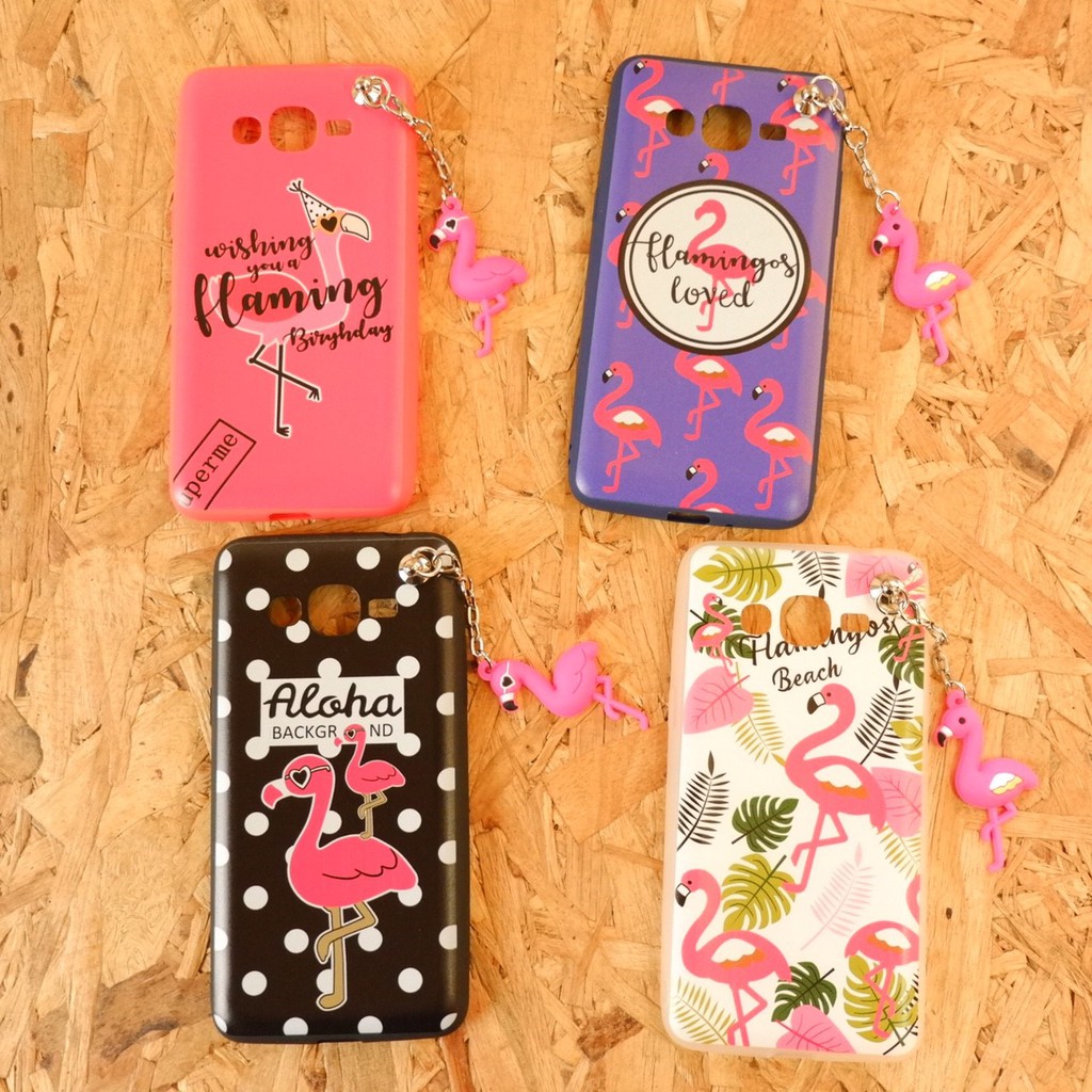 เคส flamingo ห้อย J2 prime