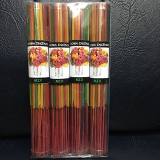 ธูปหอม (แพค 4 หลอด) ธูปไหว้พระ/บูชาเทพ 4 หลอด 100 บาท