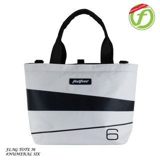 กระเป๋าสะพายข้างกันน้ำ พรีเมี่ยม FEELFREE FLAG TOTE M NUMERAL SIX