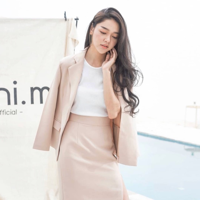 Minim mabel skirt nude