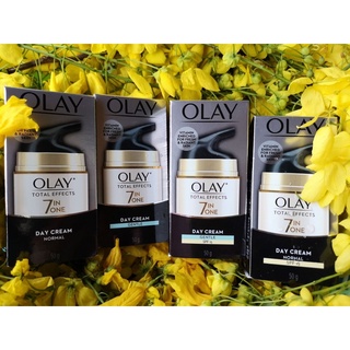 Olay Total Effects 7-in-1 Cream 50g โอเลย์ โททัล เอฟเฟ็คส์ 7อิน 1 ครีม 50 กรัม มีหลายสูตร (หมดอายุปี 2026)