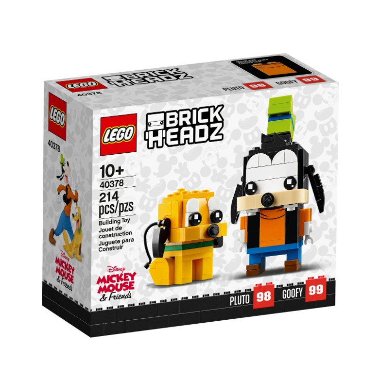 LEGO 40378 BrickHeadz will love Goofy & Pluto ของแท้ 100%