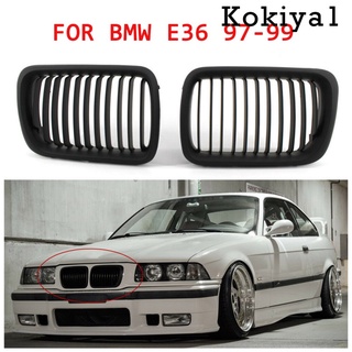 กระจังหน้ารถสีดําสําหรับ Bmw E36 1997-1999 3-Series