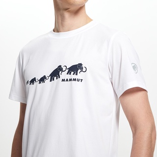 เสื้อยืด พิมพ์ลายโลโก้ Mammoth QD แบบยืดหยุ่น ระบายอากาศได้ดี สําหรับผู้ชาย