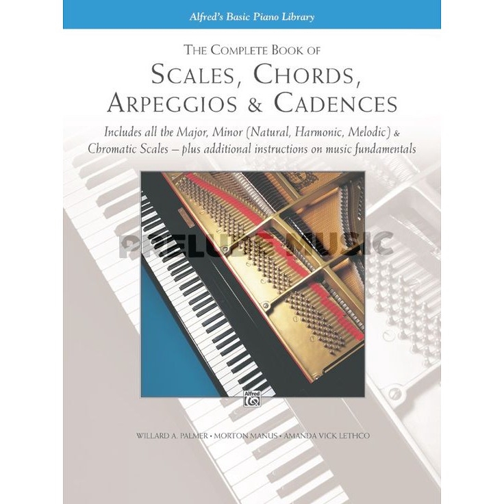 (Piano) The Complete Book of Scales, Chords, Arpeggios & Cadences (5743)