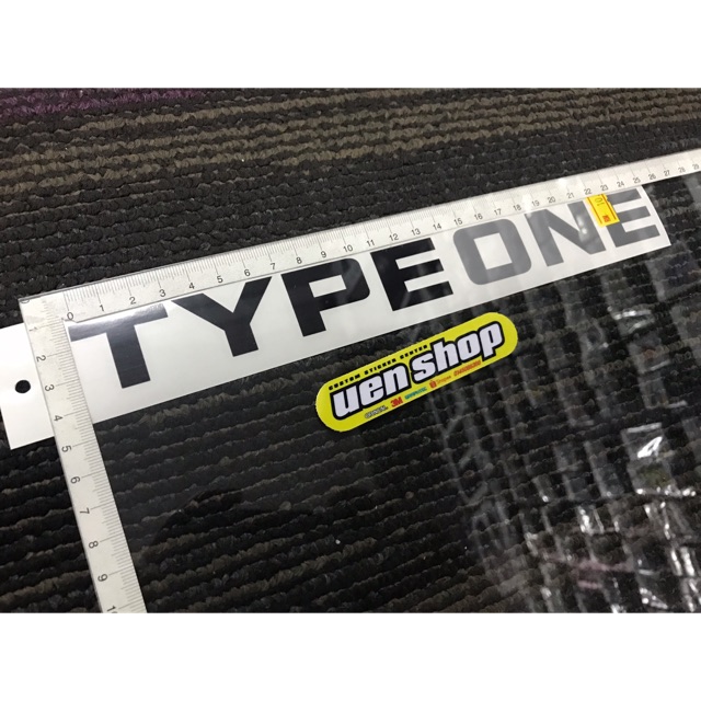 สติ๊กเกอร์ TULISAN TYPEONE SPOON SPORTS HONDA