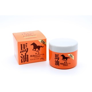 🇯🇵 ครีมน้ำมันม้า ครีมบำรุงผิว ของแท้จากฮอกไกโด สำหรับทุกสภาพผิว Hokkaido Medicated Horse Oil Cream Q10 90g