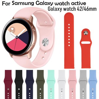 สายนาฬิกา Samsung Galaxy Watch 4 40mm 44mm,Samsung Galaxy Watch Active 2 soft silicone watch band for Huawei Watch Gt2/Gt2e / amazfit GTR 2 / Amazfit Gtr 47mm / amazfit GTS / สาย Amazfit Bip 3 / Amazfit Bip 3 pro / Amazfit bip u pro / Garmin venu Sq Strap