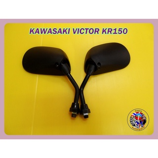 กระจกมองหลังย่อ L-R KAWASAKI VICTOR KR150 10mm mirror set model  ARROW 