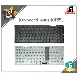 คีย์บอร์ด Asus K455 K455L K456U X452 X453S X451C X451 F401E F401 X451E E1007CA X451M X453 W50JK FL40