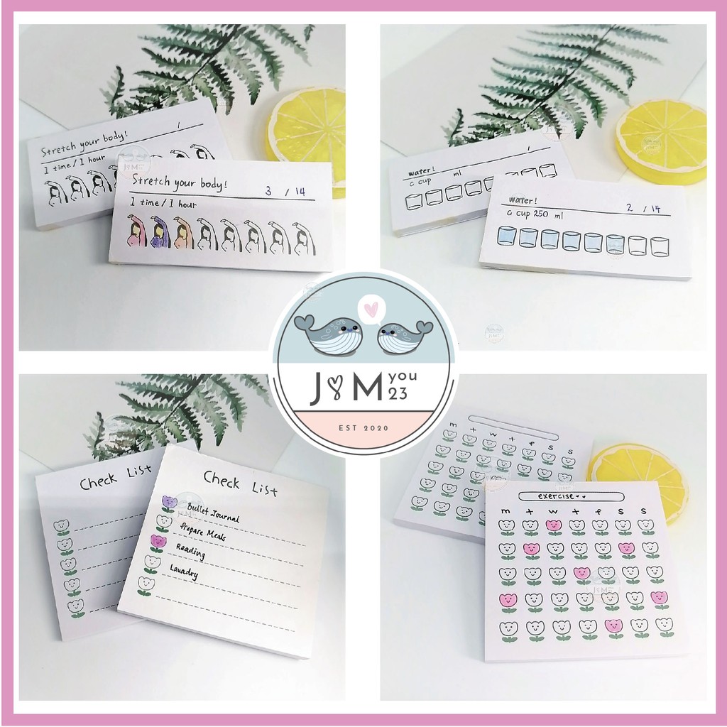 Habit Tracker Simple Note 简约卡便คาร์บอน