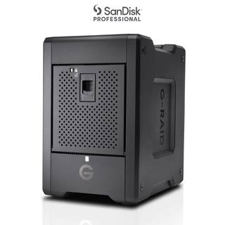 SanDisk Professional G-RAID Shuttle4  24TB 4-Bay Thunderbolt 3 RAID Array (4 x 6TB) Supports multi-stream 4K, 8K, and VR workflows, RAID 0, 1, 5, and 10 5 Year Warraty bu Synnex (SDPH34H-024T-NBAAB)