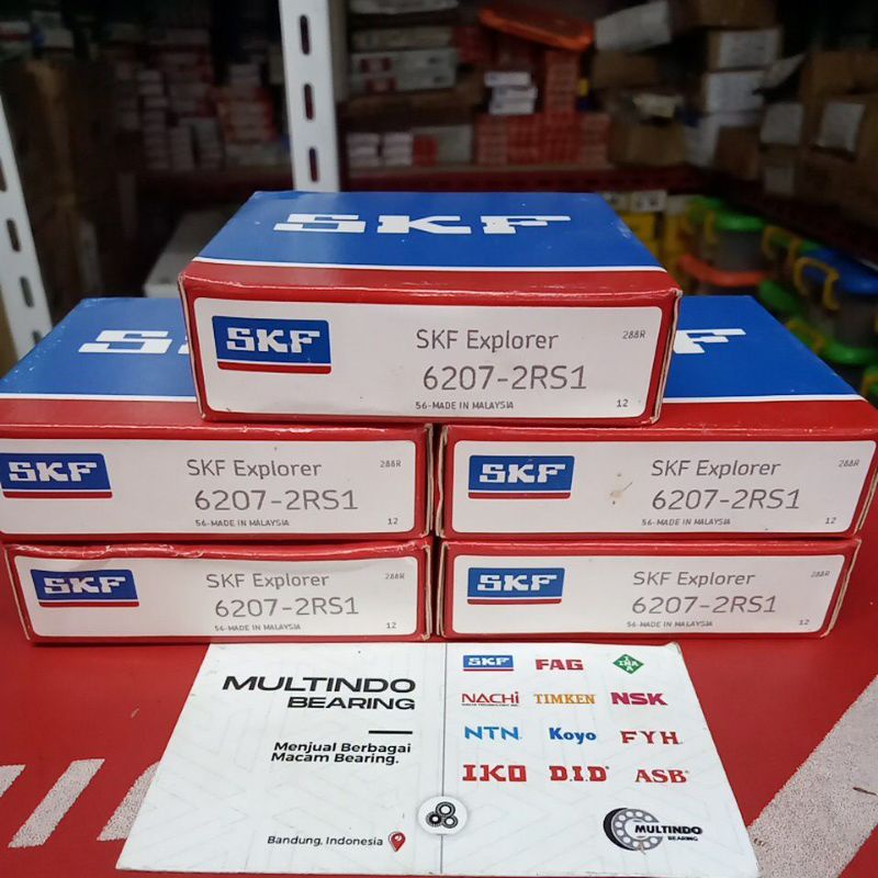 แบริ่ง 6207 2RS1 SKF ORIGINAL