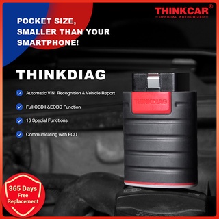 [ขายดี] Thinkcar Thinkdiag Obd2 เครื่องสแกนเนอร์ 1 ปี ซอฟต์แวร์เต็มรูปแบบ บลูทูธ เครื่องมือวิเคราะห์รถยนต์