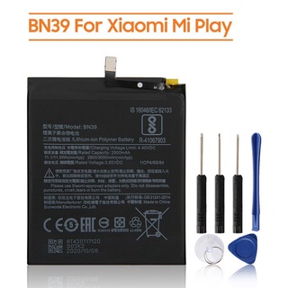 แบตเตอรี่ Xiaomi Mi Play BN39 3000MAh แท้แบตเตอรี่ + ชุดถอดฟรี