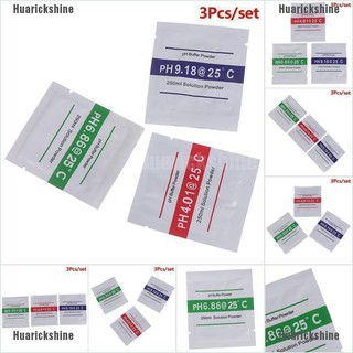 อุปกรณ์วัดค่า ph 4 . 00/6 . 86/9 . 18 calibration point 3 ชิ้น