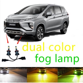 หลอดไฟตัดหมอก LED H11 80W สีขาว สําหรับ mitsubishi xpander 2017 2018 2019 -2023 6000K 2 ชิ้น