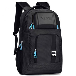 Aspensport กระเป๋าเป้สะพายหลัง laptop 18 นิ้ว กันน้ำ รุ่น AS-B18 (Black)