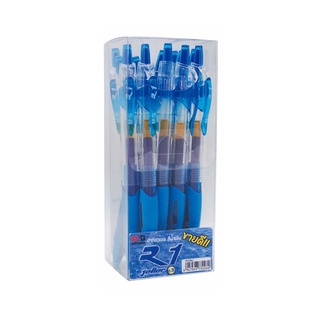 เอ็มแอนด์จี ปากกาเจลสีน้ำเงิน 0.5 มม. แพ็ค 12 ด้าม101337M&amp;G Gel Pen 0.5 Blue Ink x 12 Pcs M&amp;G Gel Pen Blue 0.5 mm. Pack