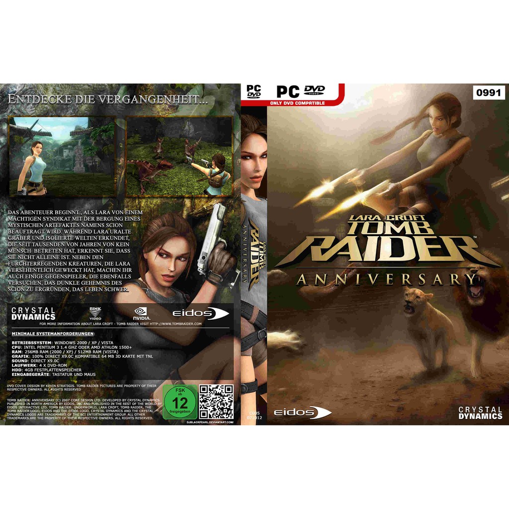 (PC DVD) Tomb Raider - Anniversary Edition
